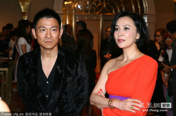 Lưu Đức Hoa và Lưu Gia Linh - hai diễn viên lừng danh của làng giải trí C-biz.